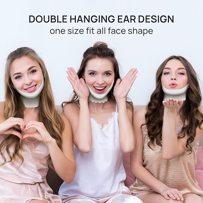 2024 New V-Shaped Lifting Chin & Neck Mask and Steam Eye Mask for Dry Eyes
