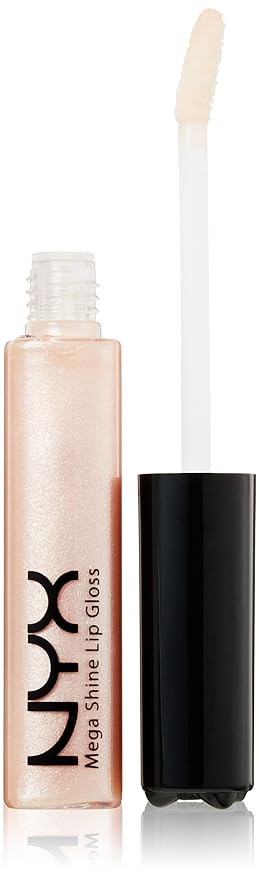 NYX Professional Makeup Mega Shine Lip Gloss, Baby Rose, 0.37 Ounce