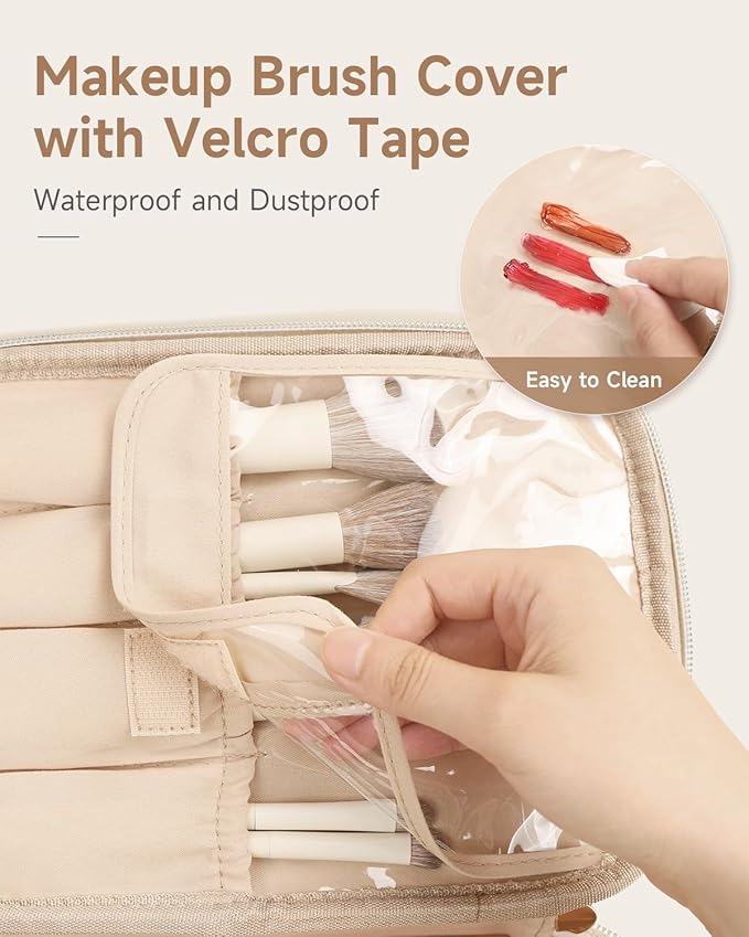 Prite makeup bag, large capacity