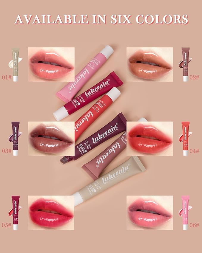 Tinted Lip Butter Balm-3 Colors Vanilla Oil
