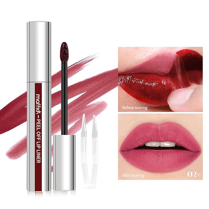 3PCS Lip Liner,Peel Off Lip Liner Tattoo, Peel Lip