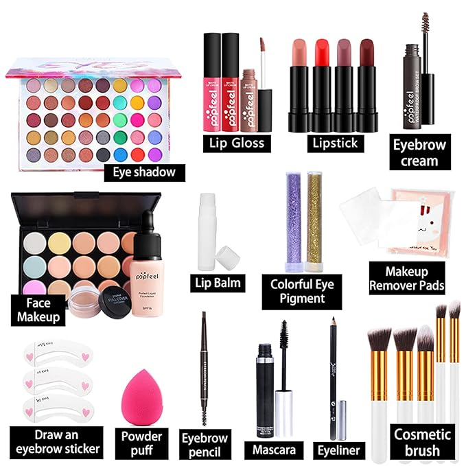 Multi-purpose Makeup Kit All-in-One Makeup Gift Set Colours