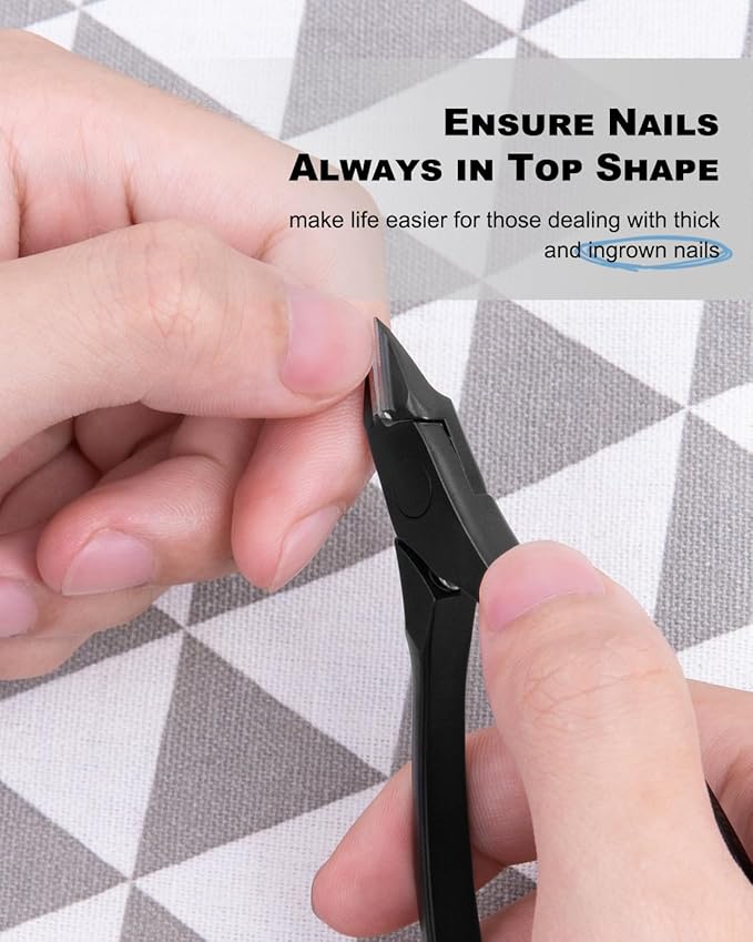 Toe nail clippers for thick