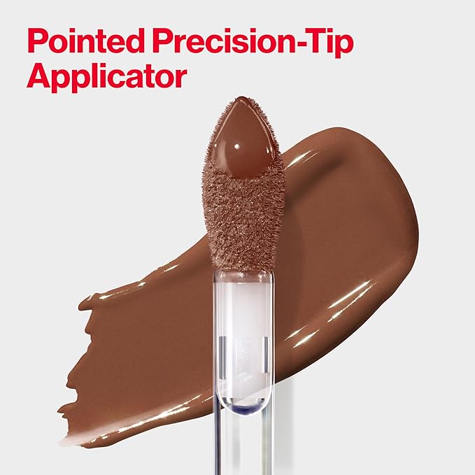 Revlon Liquid Lipstick, Lip Makeup, ColorStay Satin Ink, Longwear Rich Lip Colors, Formulated with Black Currant Seed Oil, 003 In So Deep, 0.17 Fl Oz