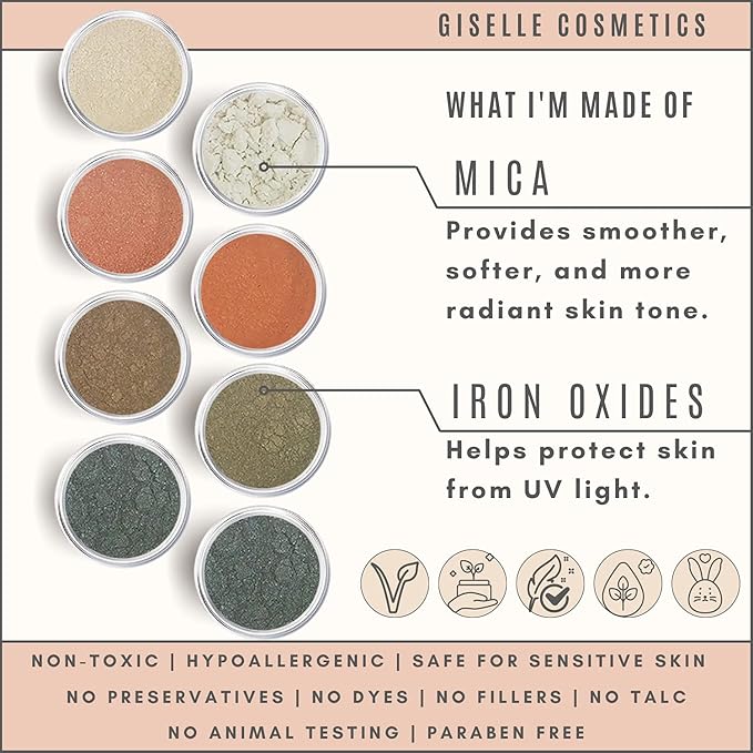 Loose Mineral Eyeshadow and Contouring Palette