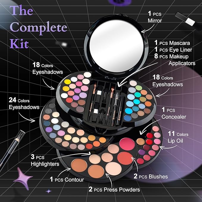 Color Nymph Makeup Kit For Teen Girls, Ball