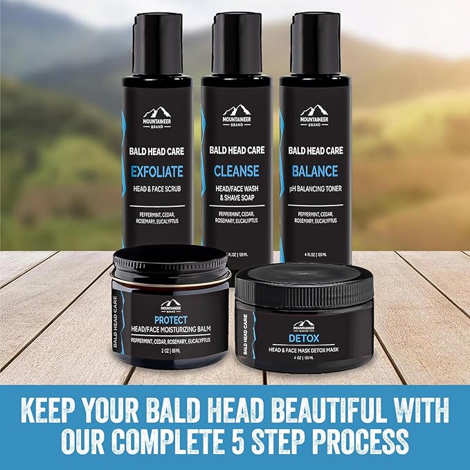 Mountaineer Brand Bald Head Shampoo Moisturizing/Hydrating