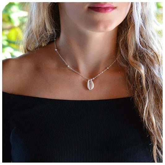 Bohemia Sea Shell Choker Necklace Natural