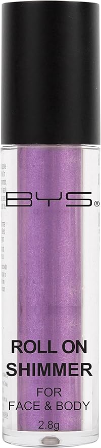 BYS Face and Body Roll On Glitter Shimmer Royal Purple