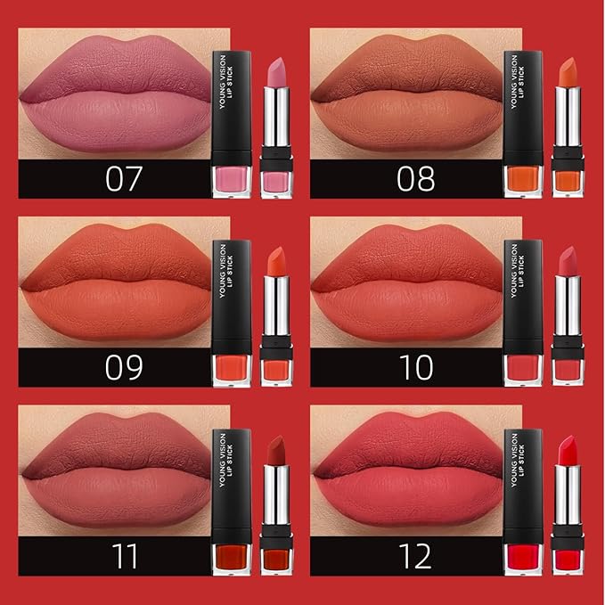 DIARO Lipsticks, Matte Lipstick For Woman Long-Lasting, Lip Long-Lasting,