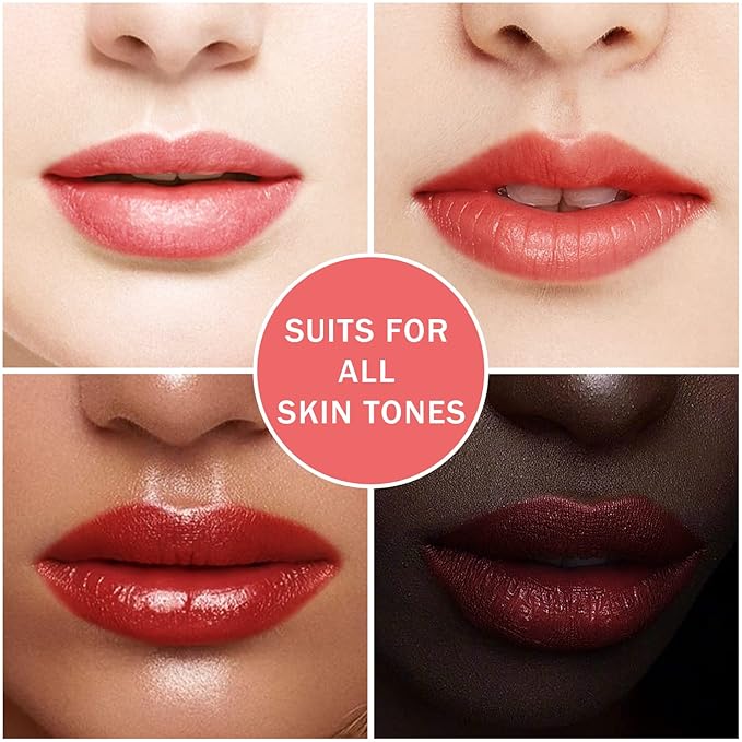 4 Pcs Fruit Lip Stain Set, lasting