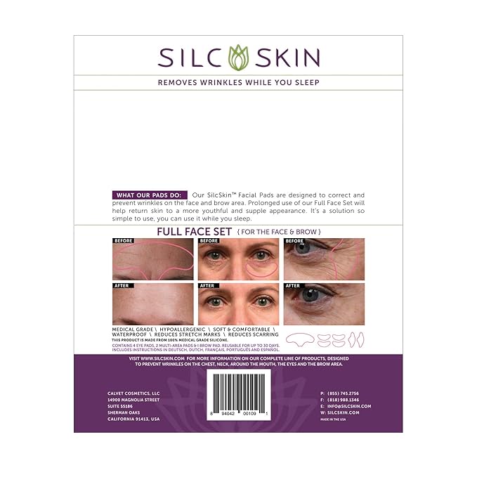 SilcSkin Full Face Set, Helps