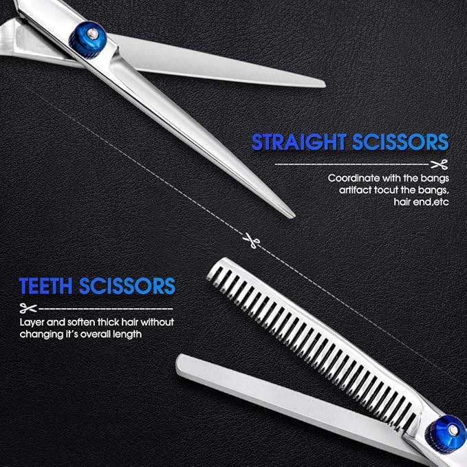 Hair Cutting Scissors Kits, 10