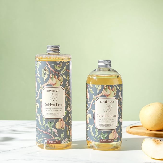 Foaming Hand Soap Refill, Golden Pear,