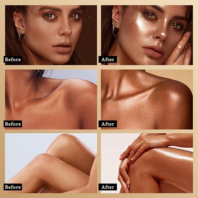 KIMUSE Soft Natural Glow Liquid Filter, Weightless, Long-Wearing, Illuminator Makeup