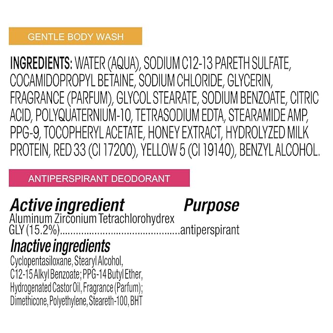 Suave Body Wash Milk & Honey