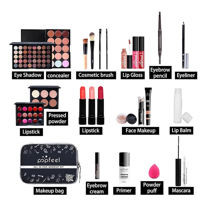 All in One Makeup Kit For Beginners Full