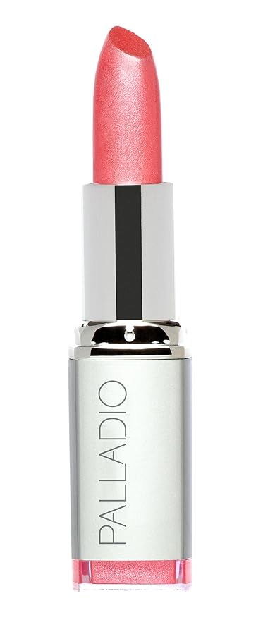 Palladio Herbal Lipstick, Rich Pigmented and Creamy Lipstick, Infused with Aloe Vera, Chamomile & Ginseng, Prevents Lips from Drying, Combats Fine Lines, Long Lasting Lipstick, Petal Pink