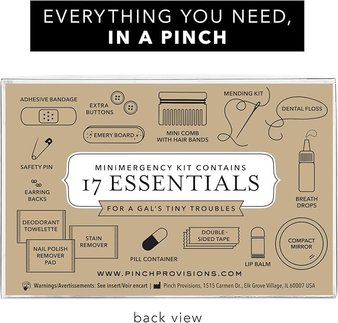 Pinch Provisions Velvet Minimergency Kit, Gift