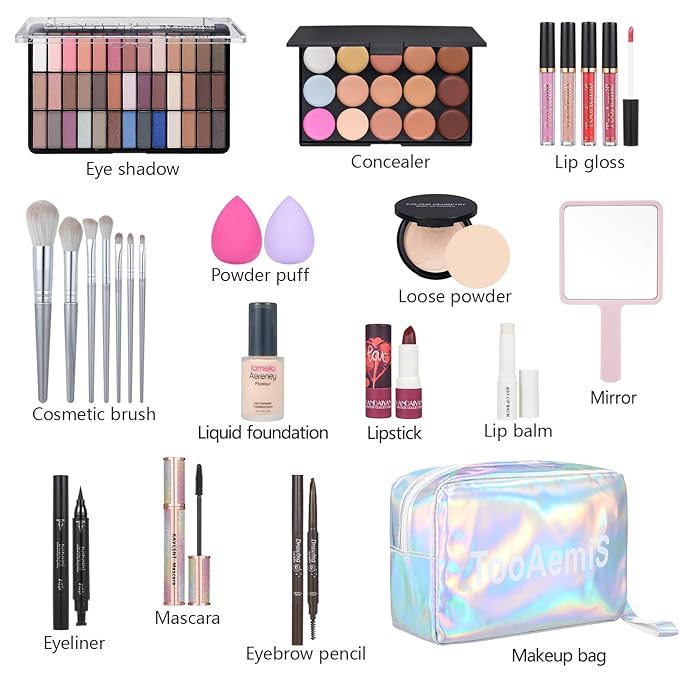 30 Pieces Makeup Kit for Women Full Kit,