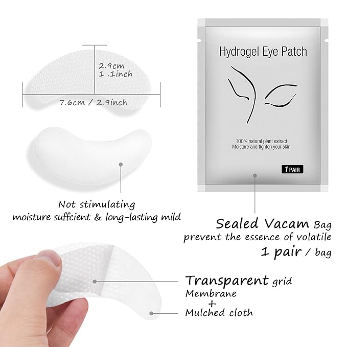 100 pairs under eye pads,