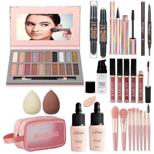 All in One Makeup Kit, Includes