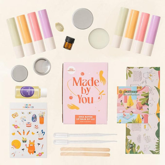 Shea Butter Lip Balm DIY Kit Included