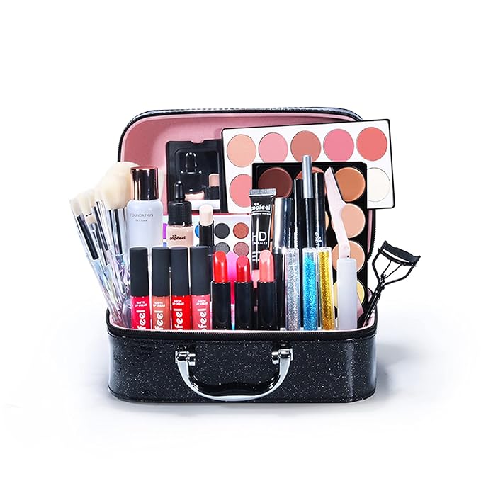 All-in-One Makeup Gift Set Travel Makeup Kit Complete