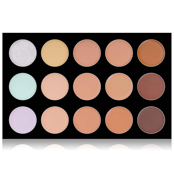SHANY Cream Concealer/Camouflage Color Correcting Palette - Layer
