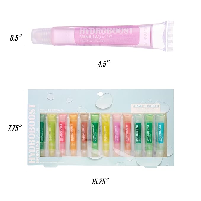 Expressions 12pc Lip Oil Set -