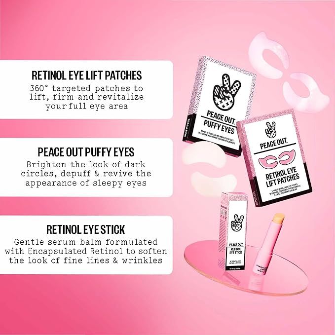 Peace out retinol eye lift