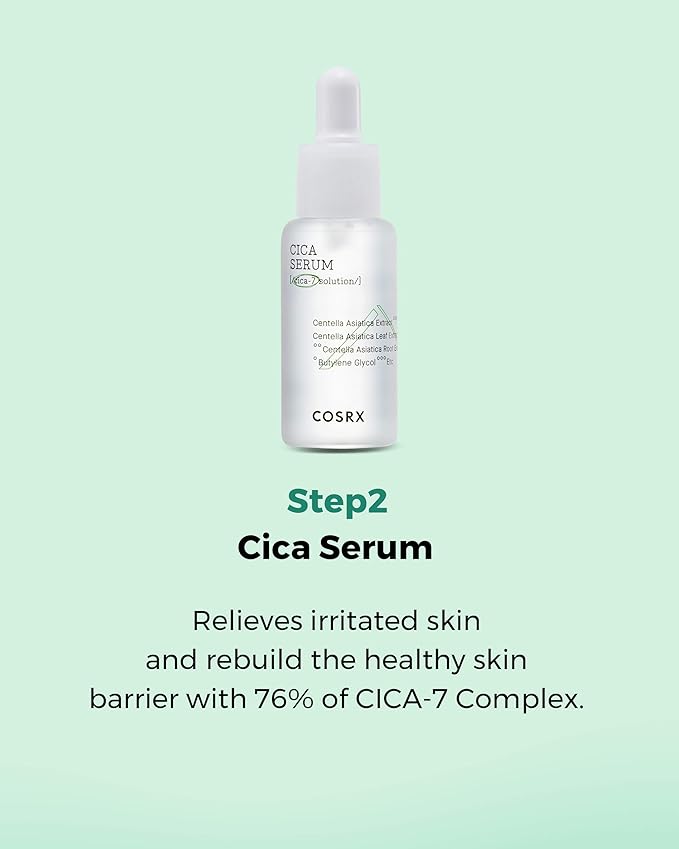COSRX CICA Relief Kit | Toner, Moisturizing