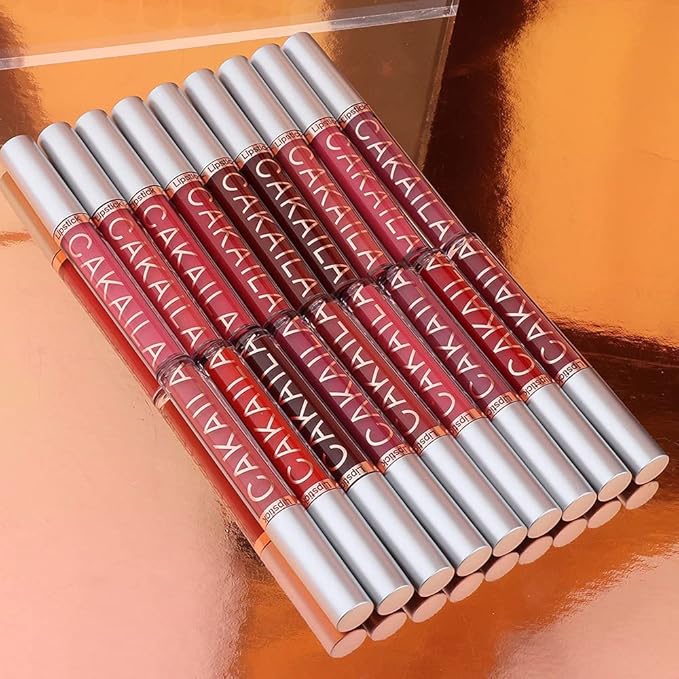 KARNAR 3Pcs Lipstick Matte Liquid Lipstick Lipgloss Se