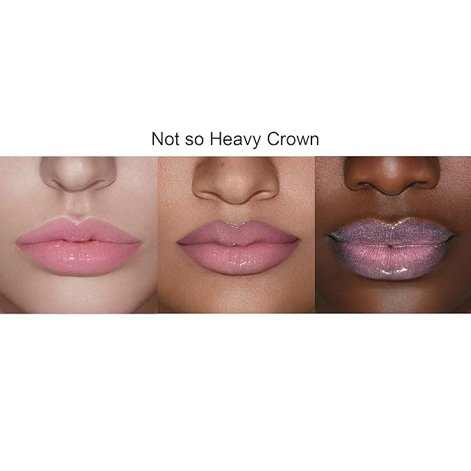 Rinna Beauty Icon Collection - Lip Gloss - Not So Heavy Crown - Tinted, Hydrating, Long-Lasting - High Pigment and Shine, Vegan, No Parabens, Clean Makeup, Flavor-Free, Cruelty-Free - 1 each