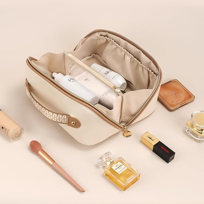Prite travel cosmetic bag makeup