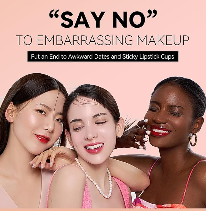 3Pcs Lip Gloss Collection Makeup Set, Shimmery Smooth Gloss