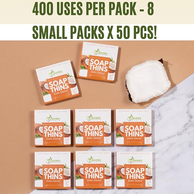 400 Sheets Paper Soap Strips For