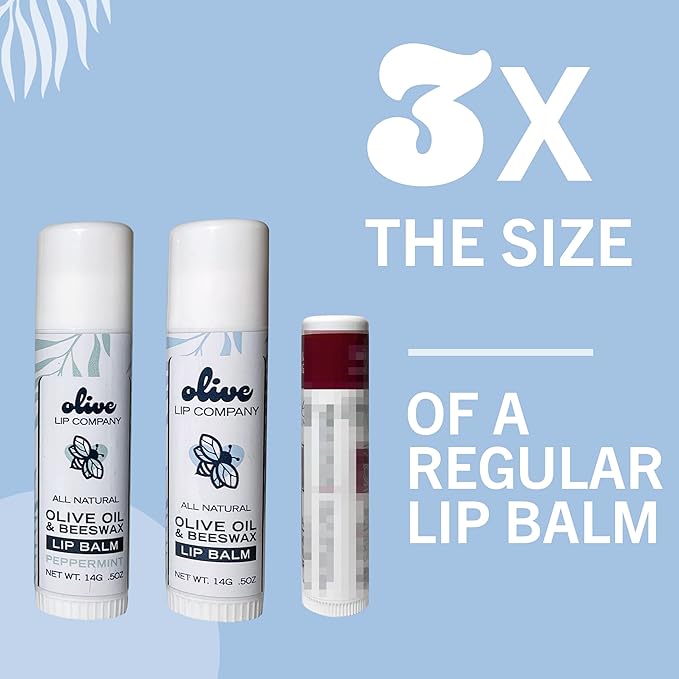 Hydrating Olive Oil and Peppermint Lip Lips