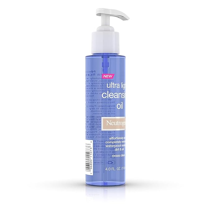Neutrogena Ultra-Light Cleansing Oil, 4.0 Fluid Ounce