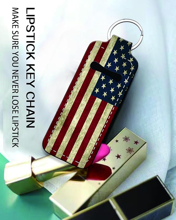 Chapstick Holder Keychain Holder Neoprene Lip Balm Lipstick