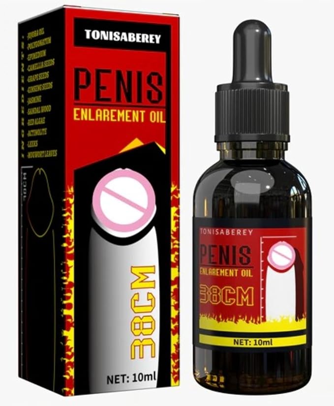 Massage Oil Enlargement Oil Increase Enlarge Gel Thicker Longer Stronger Large Size Enlarger Cream BLSEX for Men (F204-RED)