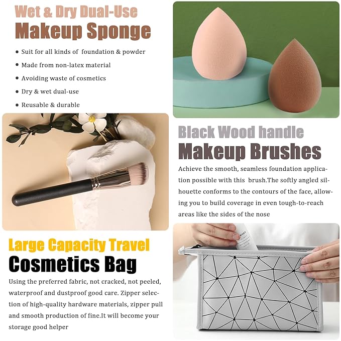 All in One Makeup Kit,Includes Naked