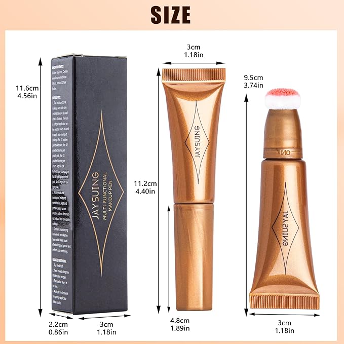 Blush Wand Liquid Cream Blush Liquid Face Blush Pink Blush)