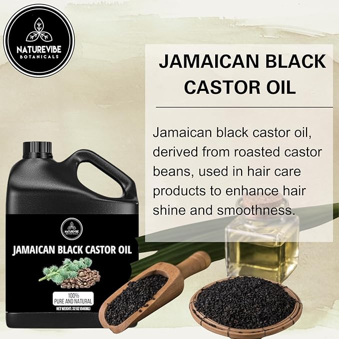 Naturevibe Botanicals Jamaican Black Castor Oil