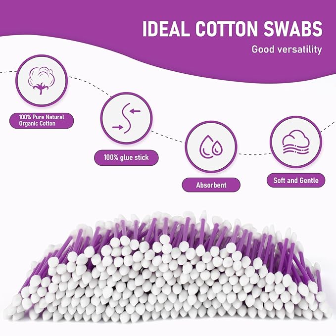900pcs cgr precision cotton swabs