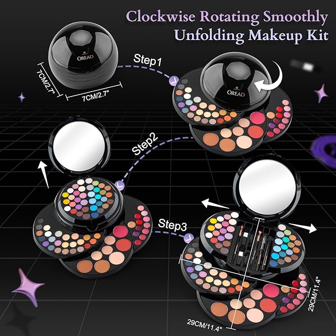 Color Nymph Makeup Kit For Teen Girls, Ball