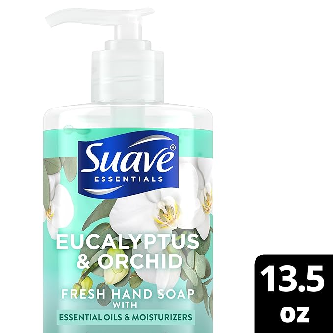 Suave Hand Soap, Eucalyptus & Orchid