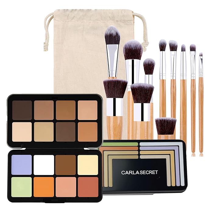 Color Correcting Concealer Palette, Contouring Foundation Creamy Contour