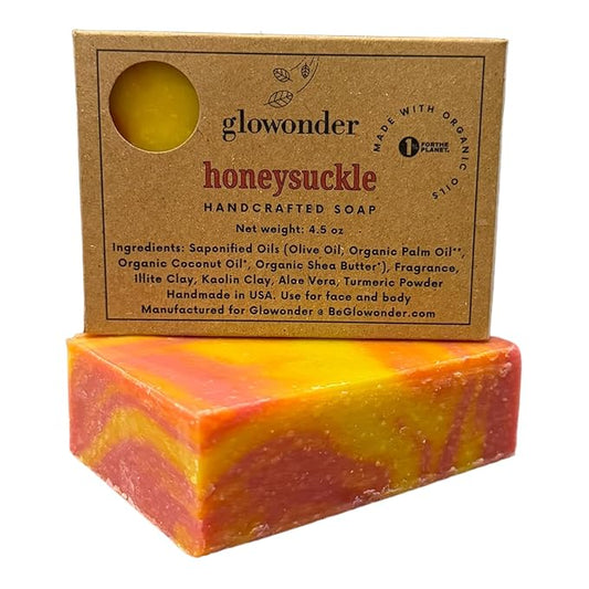 1 Pack Honeysuckle Handmade Organic Bar