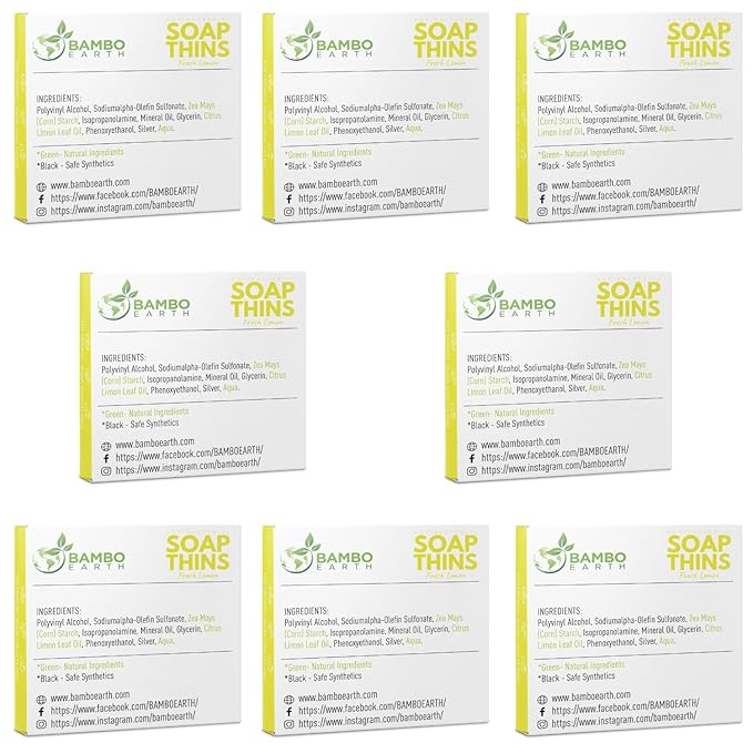 400 Sheets Paper Soap Strips For